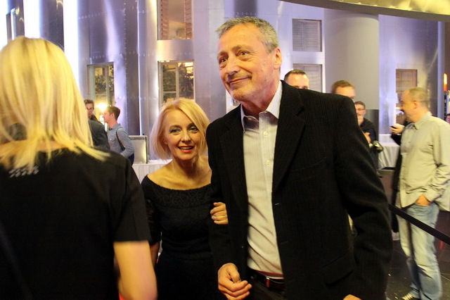 Ministr obrany s manželkou Veronikou Žilkovou