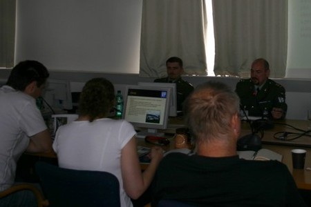 Vojenští policisté představili své úkoly pracovníkům NBÚ