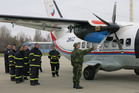 Instruktáž u letadla L-410