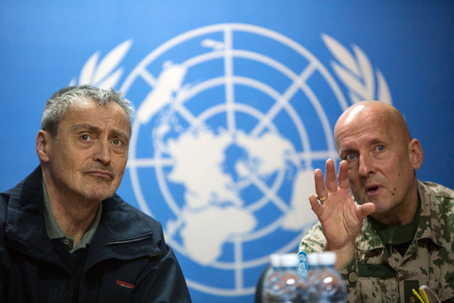 Ministr obrany navštívil vojáky na Golanech