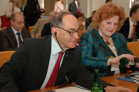 Jaakov Levy a Vlasta Parkanová
