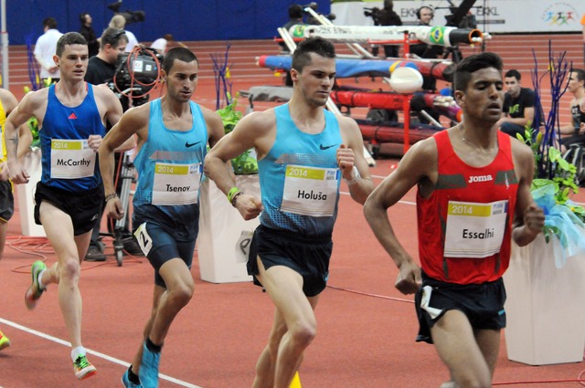 Jakub Holuša si v běhu na 3 000 m vytvořil osobní rekord