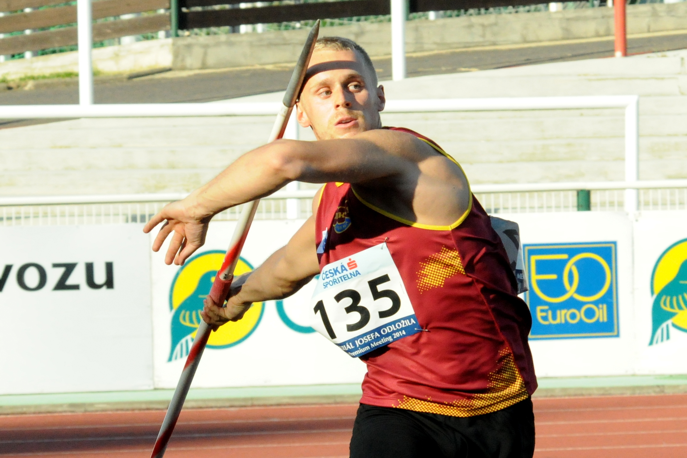 Jakub Vadlejch  v Diamantové lize si vylepšil osobák