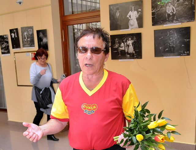 Jan Saudek nafotil  na 150 fotografií sportovců Dukly
