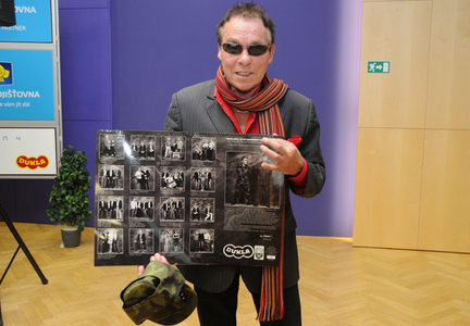 Jan Saudek s kalendářem