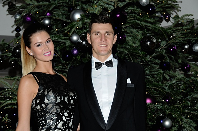 Jaroslav Kulhavý (4. místo) s přítelkyní