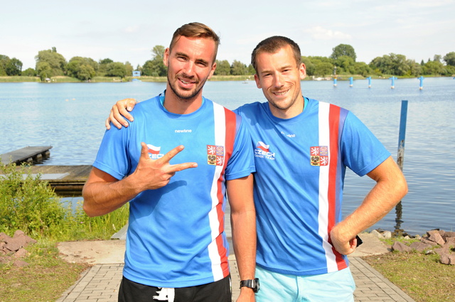 Jaroslav Radoň a Filip Dvořák získali svoji první evropskou medaili na olympijské trati