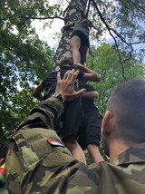 Jedna z prvních soutěží týmů  