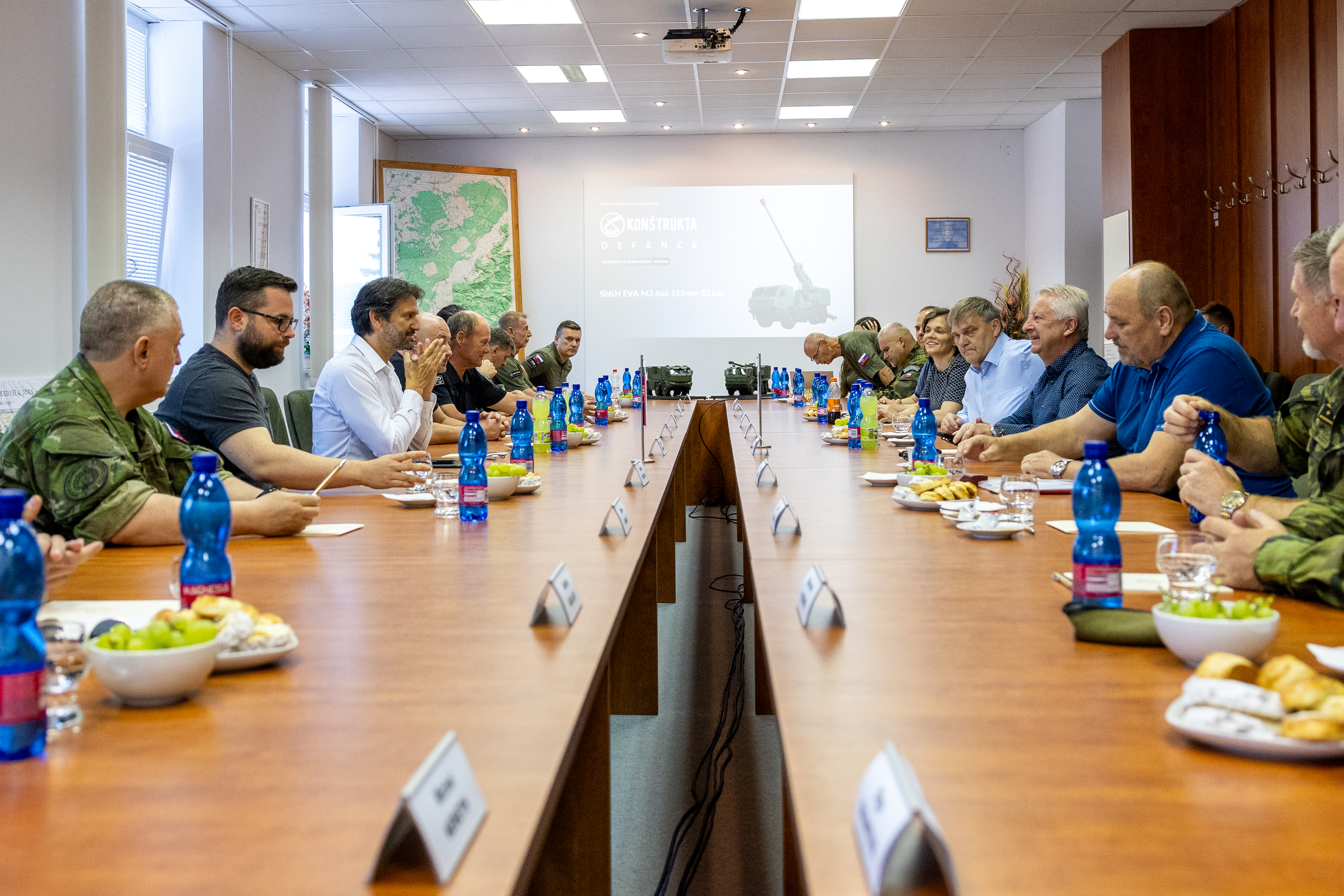 Prezentace dělostřeleckých systémů