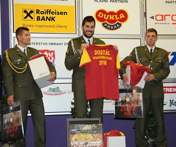 Josef Dostál, nejlepší sportovec Dukly 2016