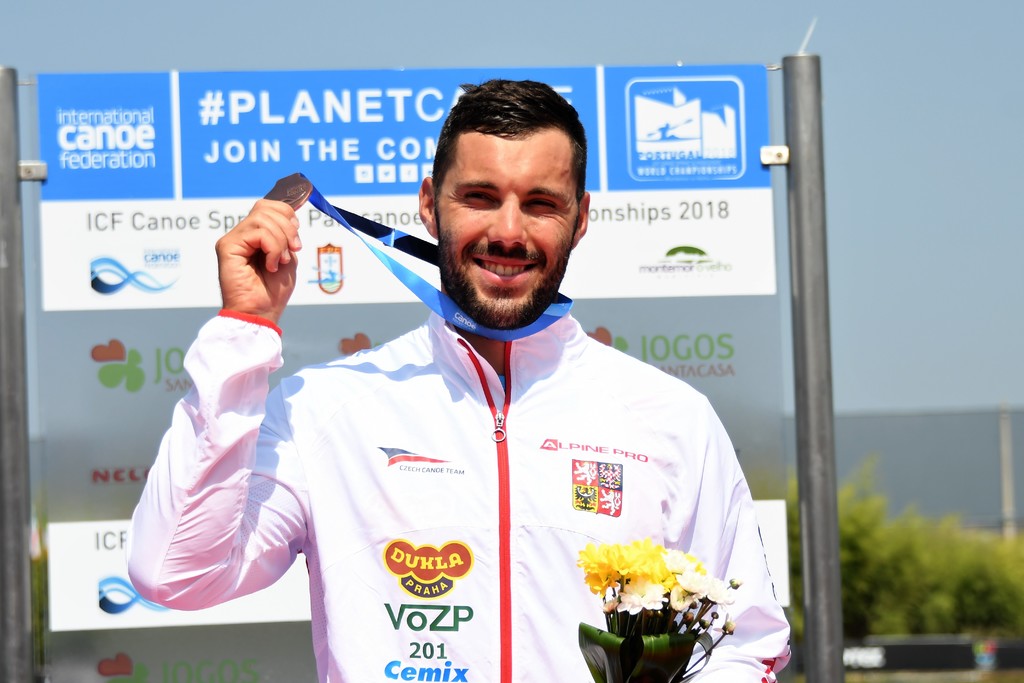 Josef Dostál získal bronz na olympijské kilometrové trati.