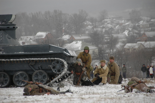 V sobotu 9. března 2013 se v Sokolovu uskutečnila rekonstrukce bitvy (ilustrační foto)