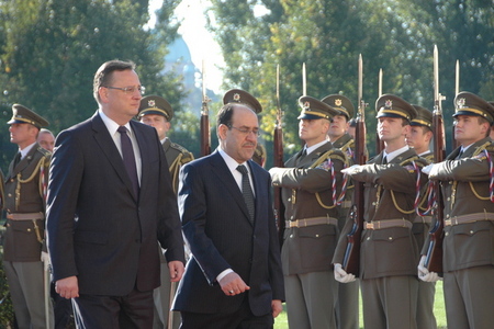 Předseda vlády Iráku na návštěvě v České republice