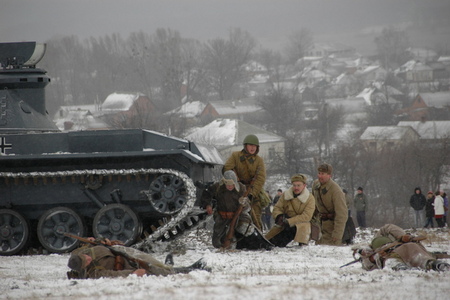 V sobotu 9. března 2013 se v Sokolovu uskutečnila rekonstrukce bitvy (ilustrační foto)