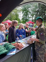K POKOSu se dnes připojili i studenti Vojenské střední školy z Moravské Třebové.