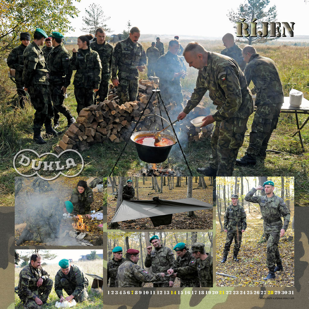 Kalendář DUKLA 2018