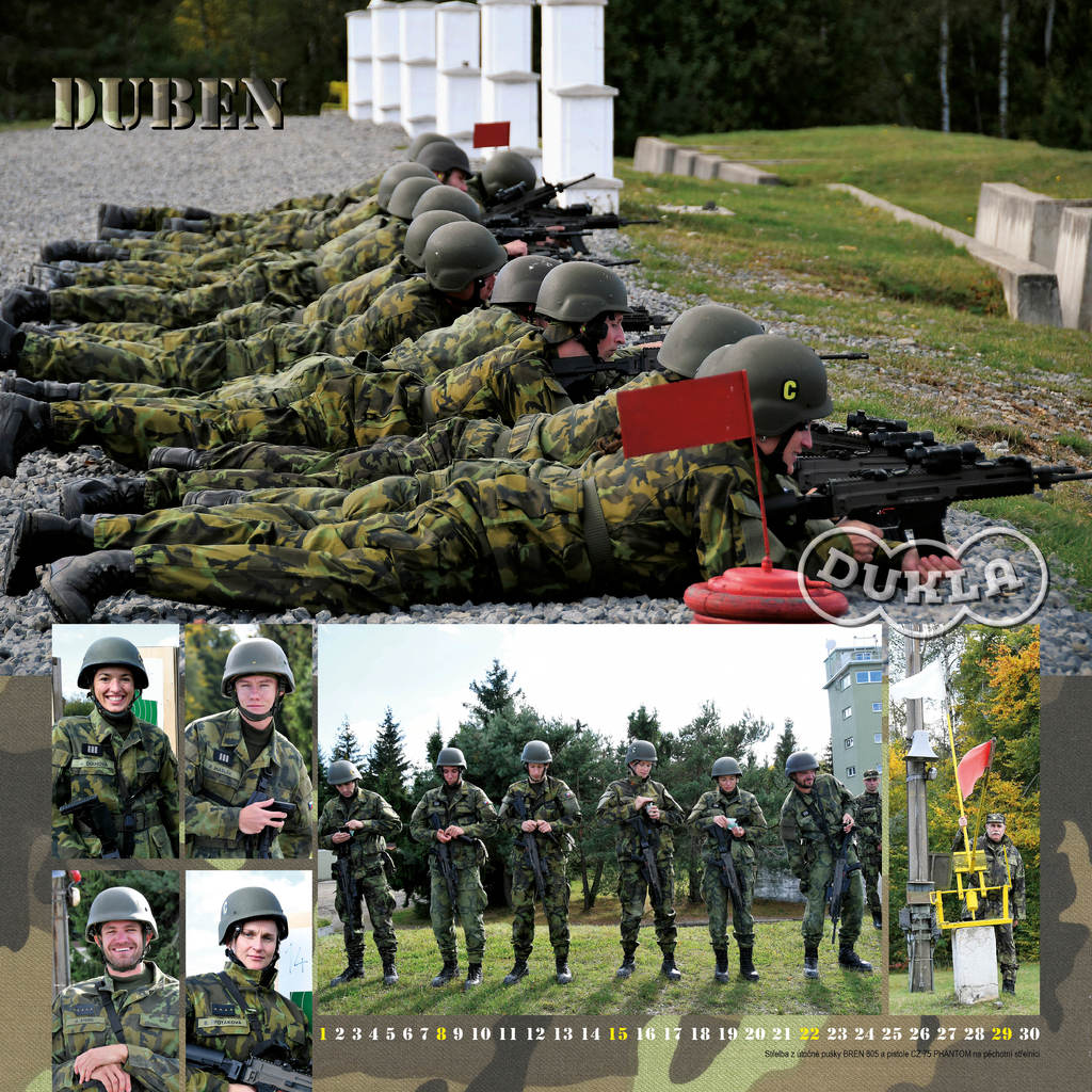 Kalendář DUKLA 2018