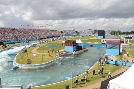 Kanál v Lee Valley