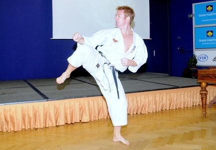 Karatista Jakub Tesárek
