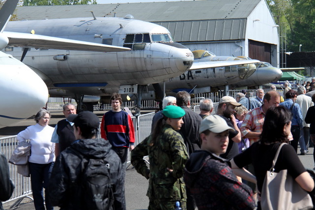 Návštěvníci otevíracího dne