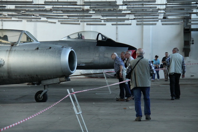 Vnitřek hangáru č. 3 Staré Aerovky