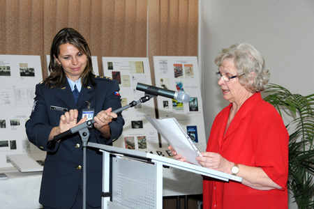 Helena Šanderová-Kubcová, dcera Václava Kubce
