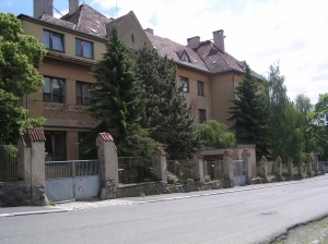 Klatovy areál vojenské nemocnice