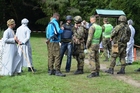 Komunikace s tlumočníkem a s Afghánskou národní policií pod dohledem rozhodčích
