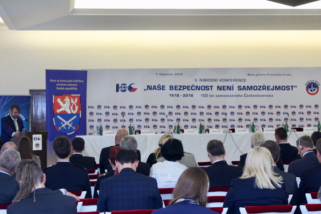 Konference se konala v prostorách Nové galerie na Pražském hradě