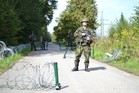 Z loňského cvičení Safeguard - kontrolně propouštěcí místo