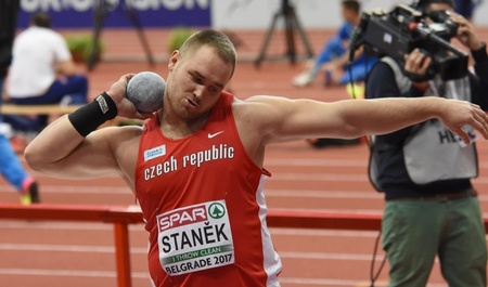 Koulař Tomáš Staněk bral ve finále HME v Bělehradě stříbro.