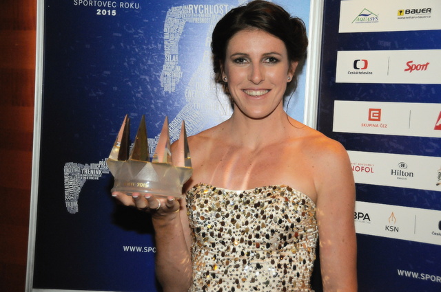 Královna českého sportu roku 2015 Zuzana Hejnová