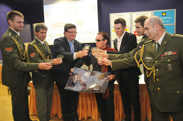 Křest kalendáře Dukla 2013