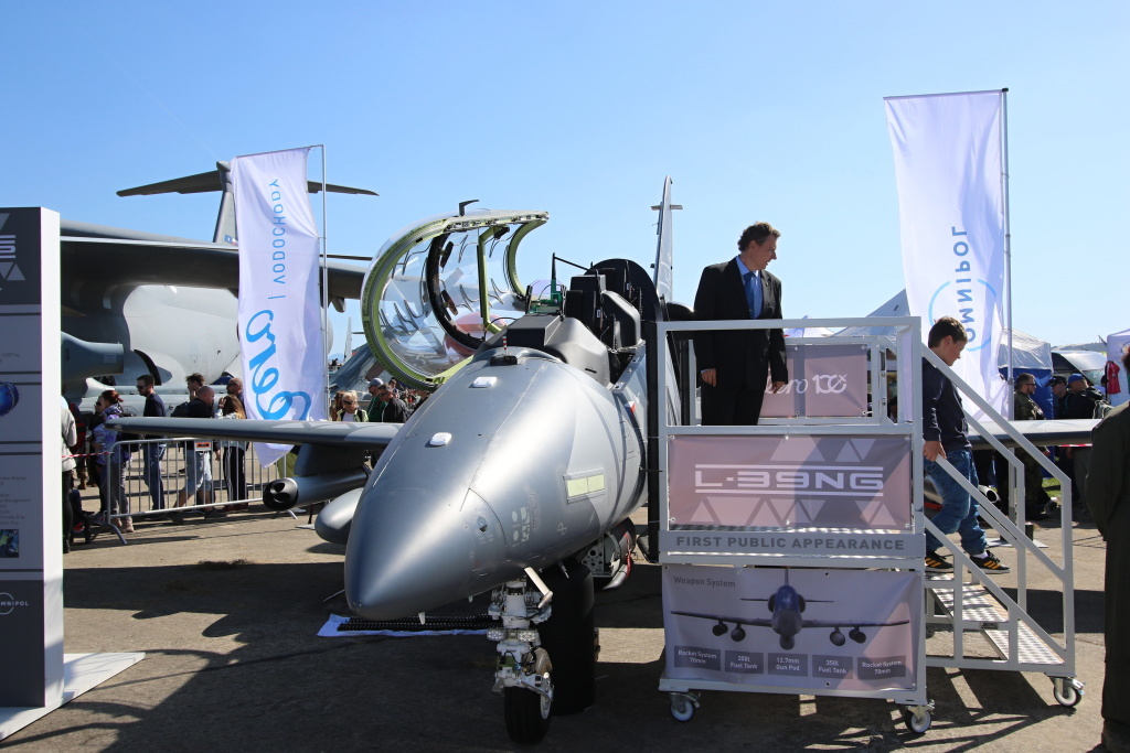 L-39 NG do Ostravy přiletělo