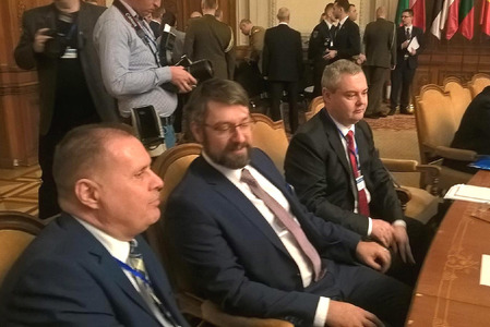 Zasedání tzv. Bukurešťské devítky v Bukurešti se v zastoupení ministryně obrany Karly Šlechtové zúčastnil náměstek pro řízení sekce obranné politiky a strategie Jakub Landovský