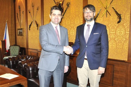 Náměstek Landovský přijal ukrajinského velvyslance