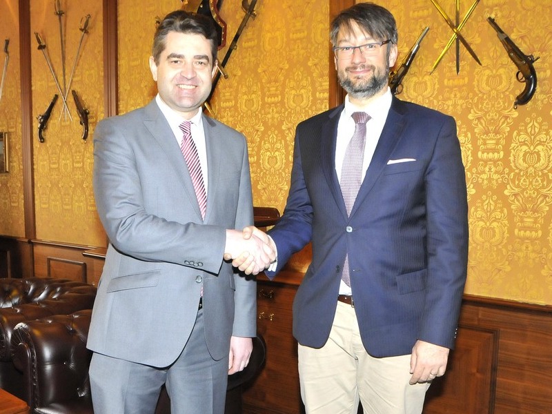 Náměstek Landovský přijal ukrajinského velvyslance
