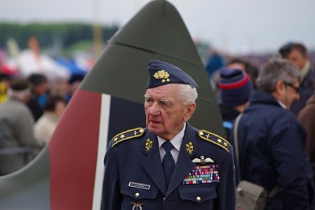 Legendární generálmajor v.v. Emil Boček, pilot RAF