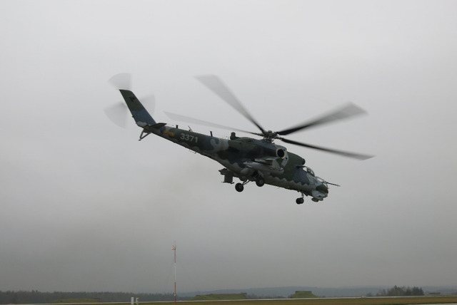 Legendární těžký bojový (víceúčelový) vrtulník Mi-24