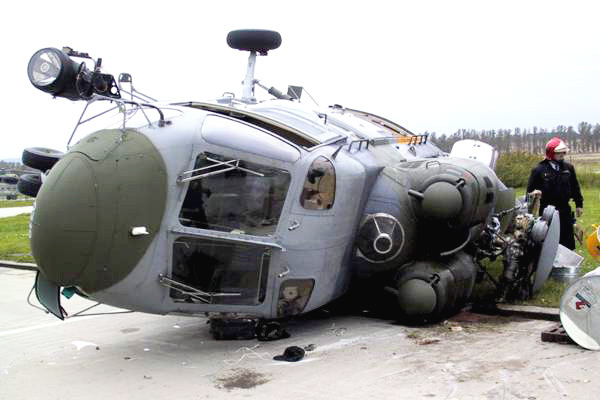 Letecká nehoda W-3A Sokol