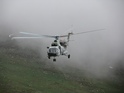 Letecký výcvik probíhal i za nepříznivých povětrnostních podmínek