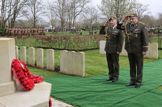 V pátek 15. 3. 2024 ve Wirralu nedaleko Liverpoolu vzdali zástupci Vojenské kanceláře prezidenta republiky, Velvyslanectví ČR ve Velké Británii a Ministerstva obrany ČR spolu se zástupci britské armády poslední hold válečnému veteránu majoru Ervinu Hoidovi, který zesnul ve věku 105 let. 