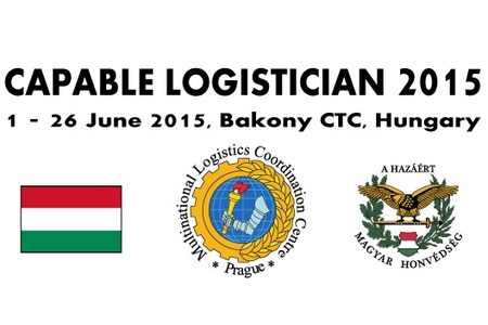 Banner na 25. 5. Mezinárodní cvičení Capable Logistician 2015 