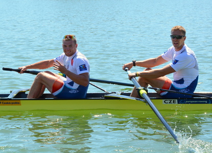 Lukáš Helešic a Jakub Podrazil získali 4. místo na mistrovství Evropy