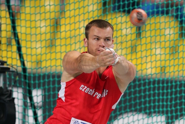 Lukáš Melich získal bronzovou medaili v kladivu