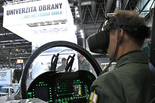 Univerzita obrany na veletrhu GAUDEAMUS Brno 2024