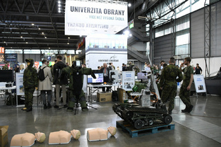 Univerzita obrany na veletrhu GAUDEAMUS Brno 2024