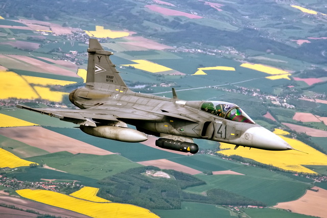 Maďarský JAS-39 Gripen