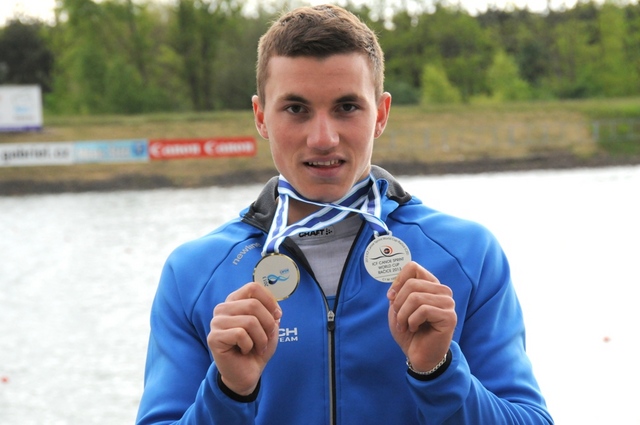 Martin Fuksa vyjel dvě stříbrné medaile