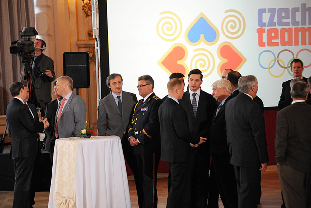 Mezi hosty byli i ministři české vlády